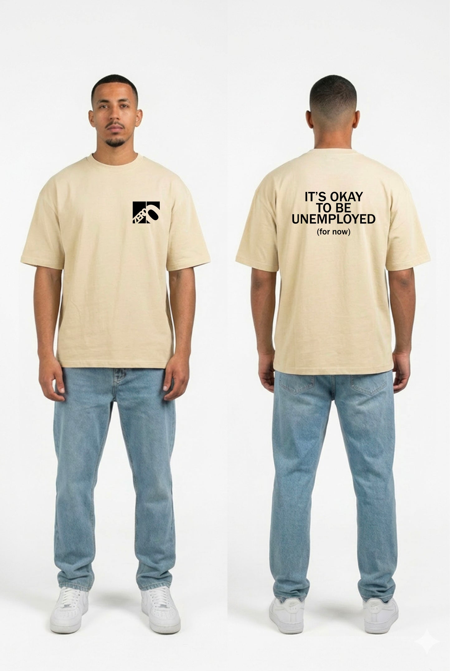 Unemployed T-Shirt (Off White)