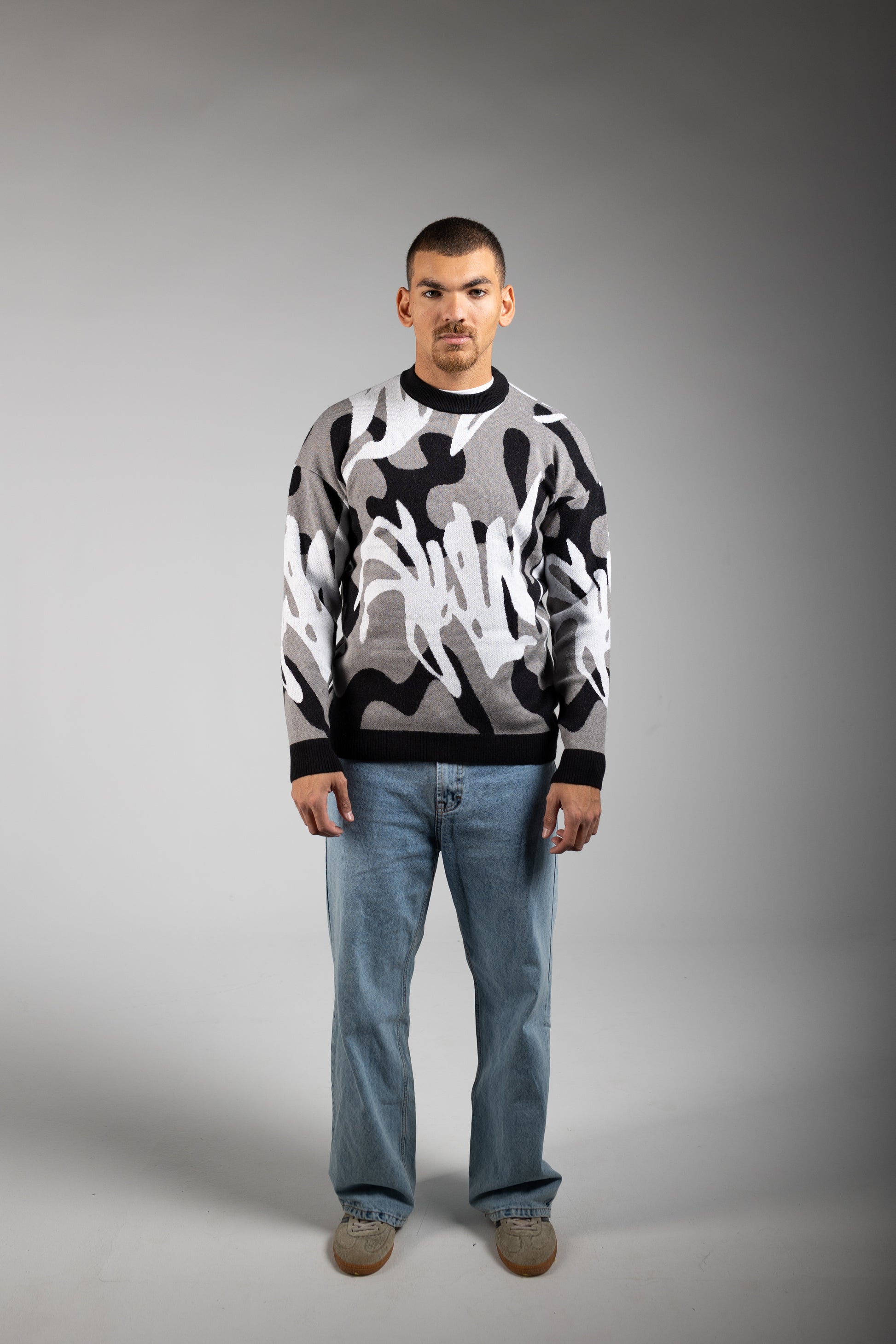 Chaos Knit Sweater - 0 Apparel