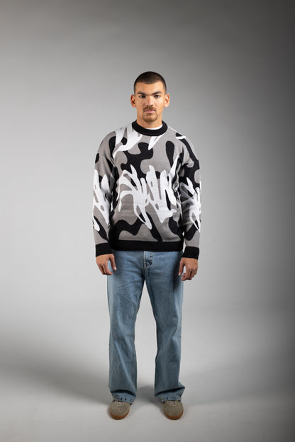 Chaos Knit Sweater - 0 Apparel
