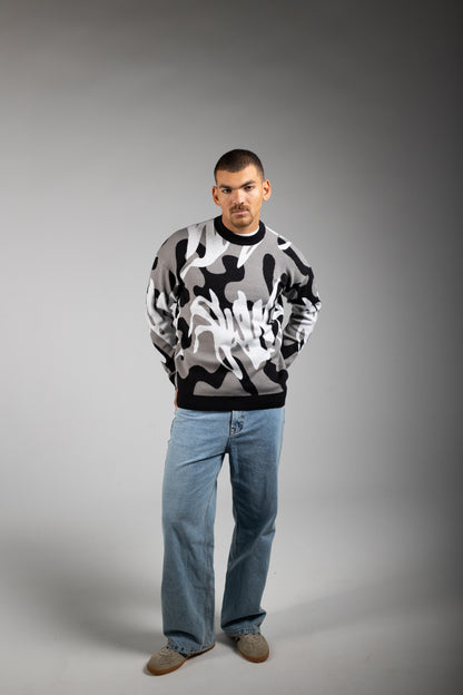 Chaos Knit Sweater - 0 Apparel