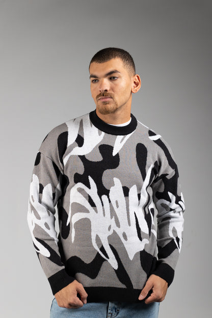 Chaos Knit Sweater - 0 Apparel