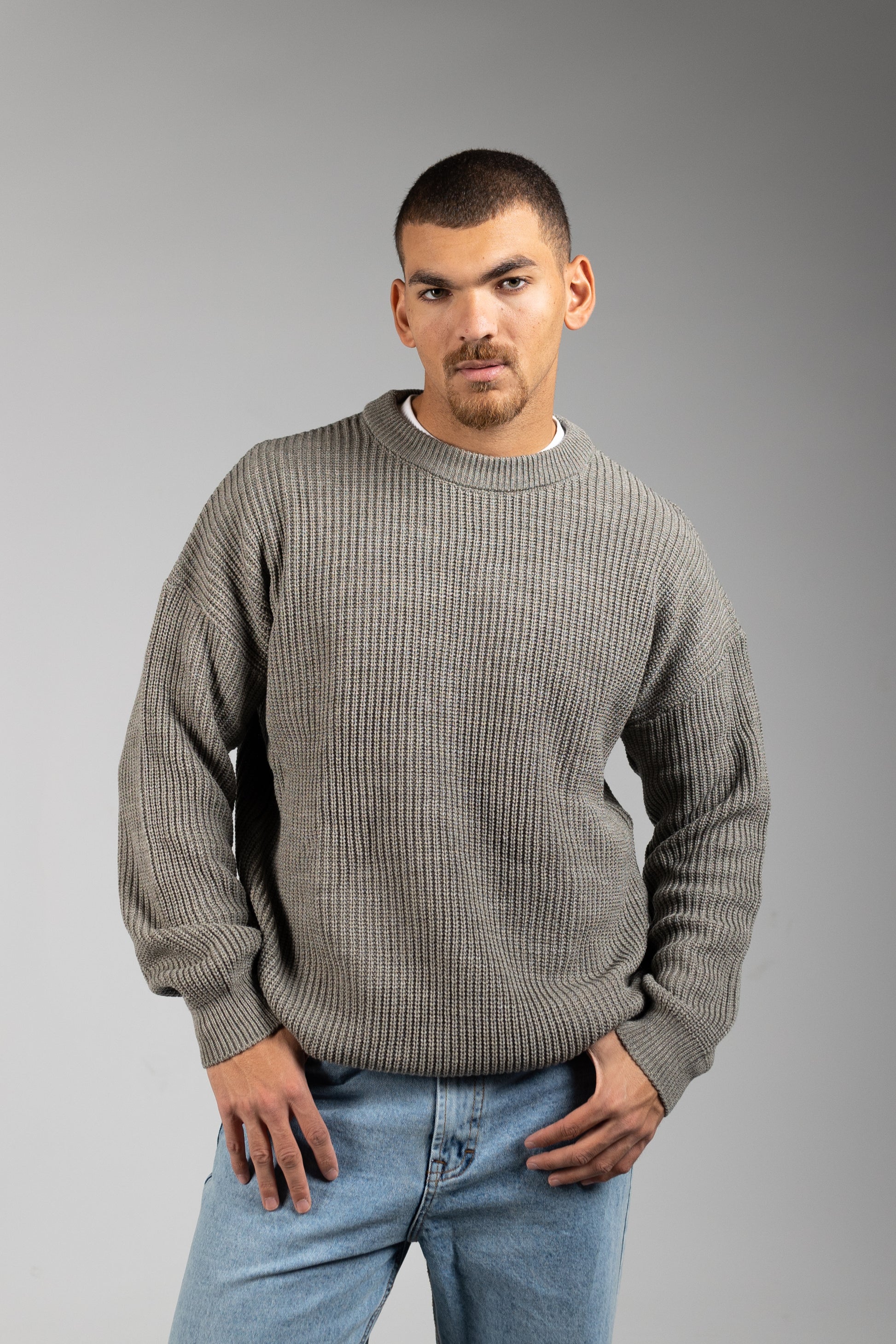 Basic Knit Sweater - 0 Apparel