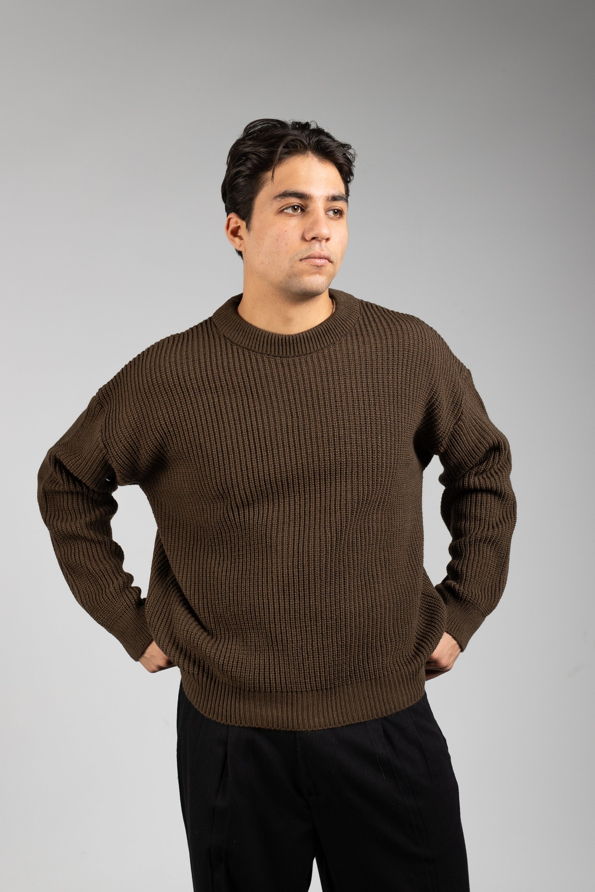 Basic Knit Sweater - 0 Apparel
