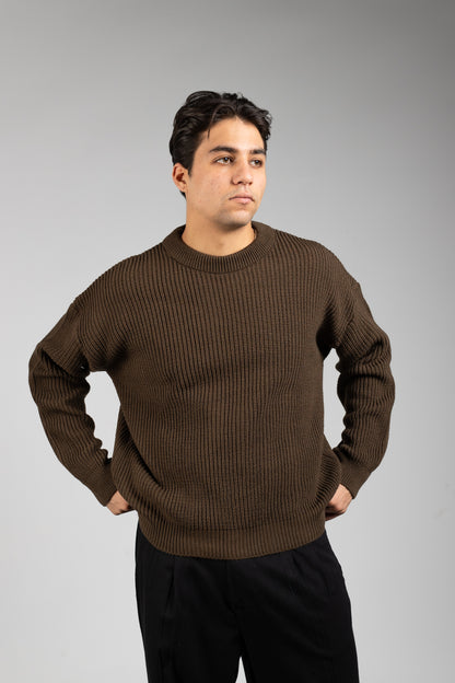 Basic Knit Sweater - 0 Apparel