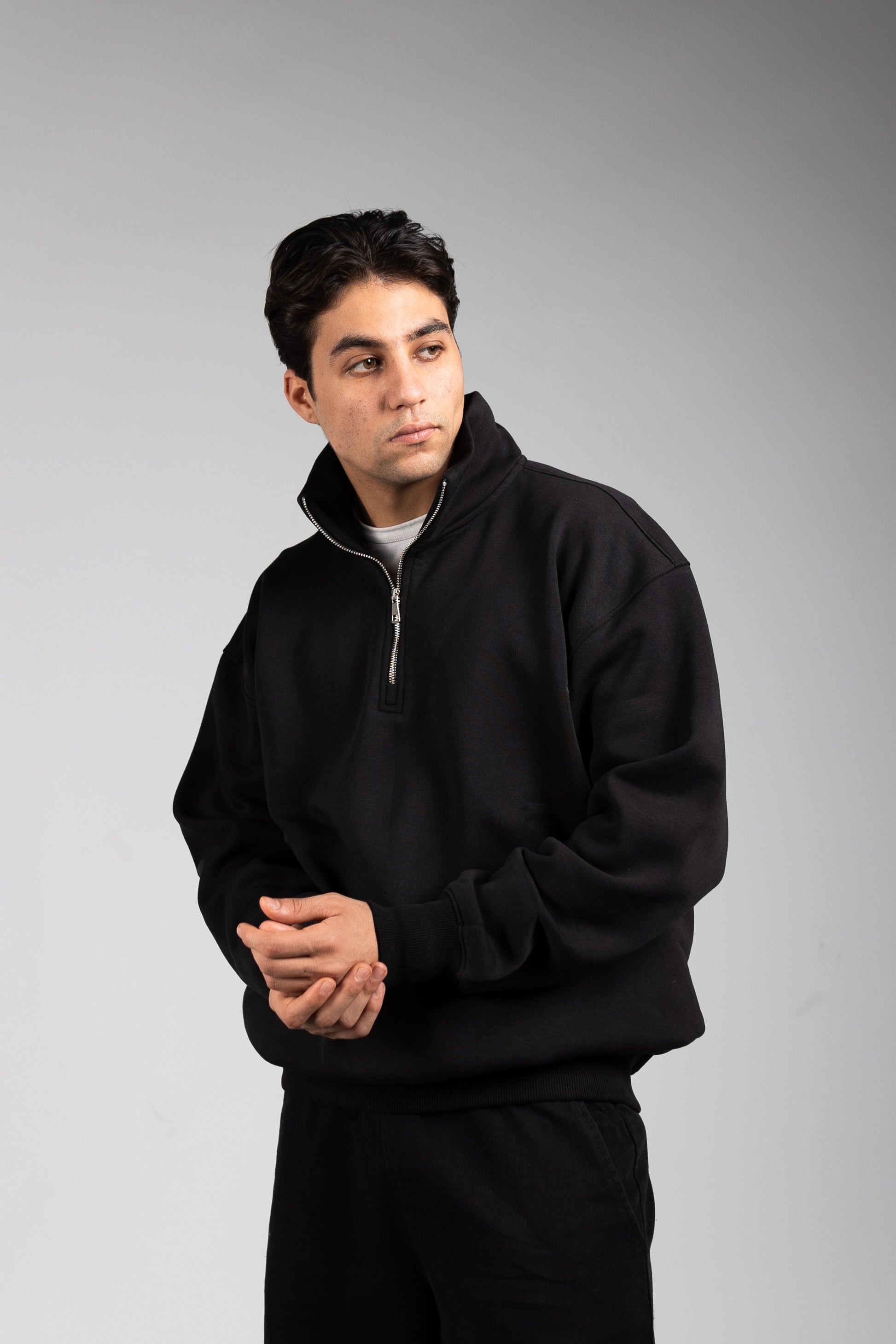Quarter-Zip Sweater - 0 Apparel