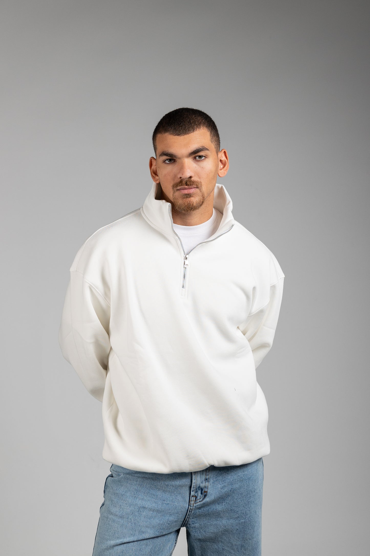 Quarter-Zip Sweater - 0 Apparel