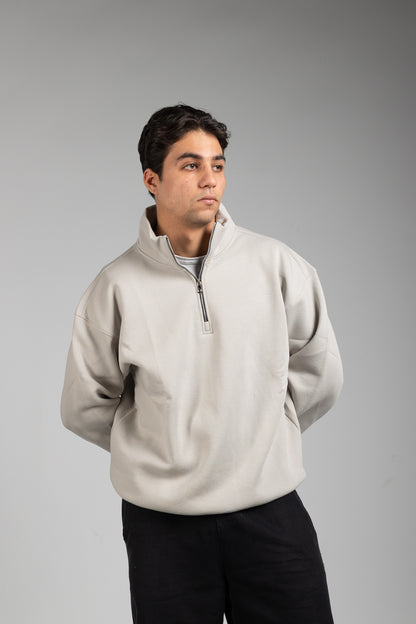 Quarter-Zip Sweater - 0 Apparel