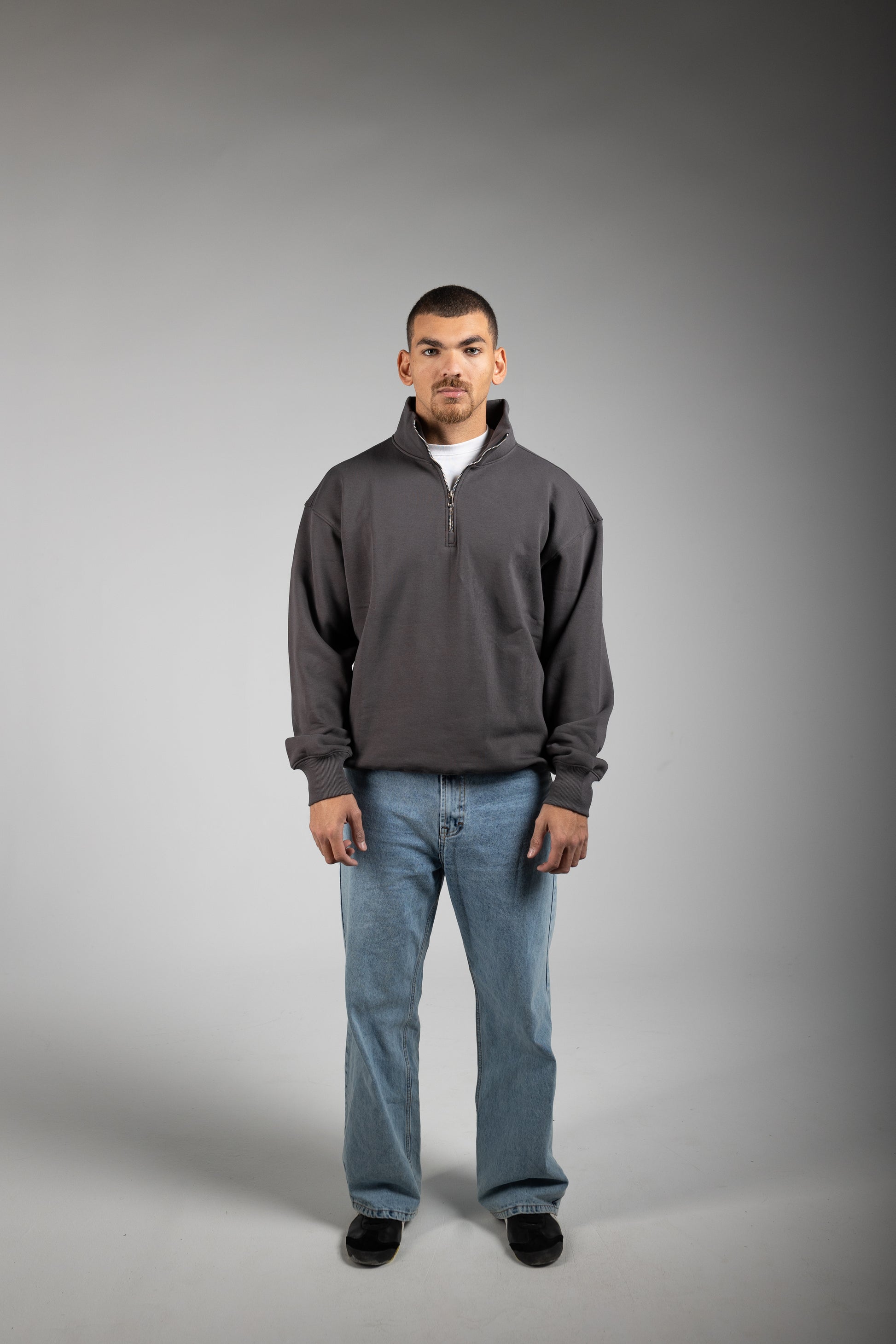 Quarter-Zip Sweater - 0 Apparel