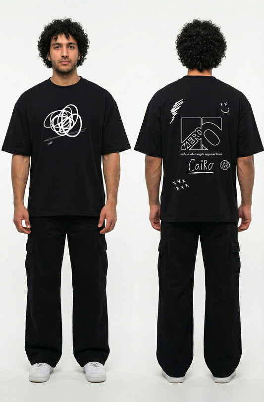 Scribble T-Shirt (Black)