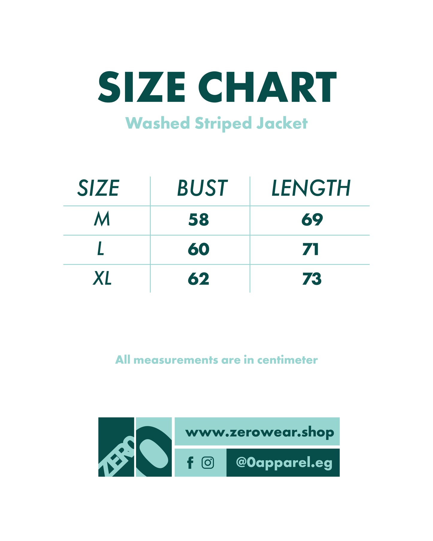 Washed Jacket With Stripe