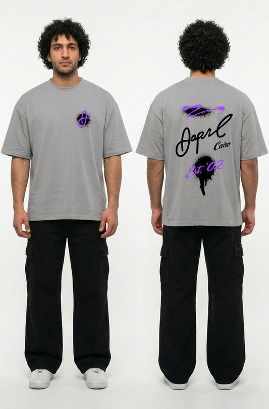 Sprayed T-Shirt (Grey)