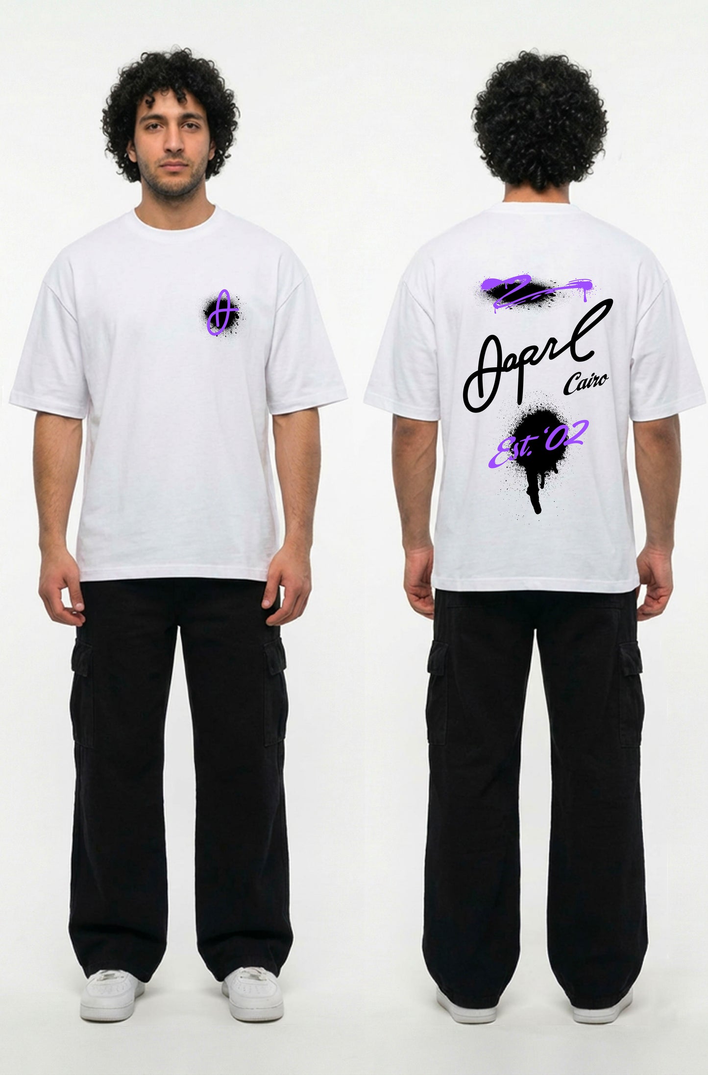 Sprayed T-Shirt (White)