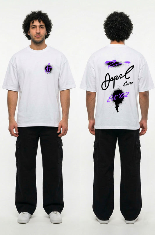 Sprayed T-Shirt (White)