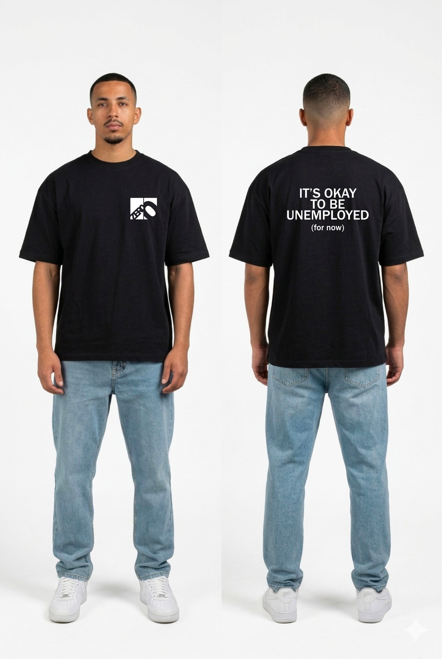Unemployed T-Shirt (Black)